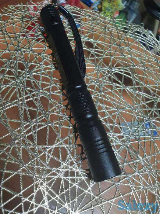 Фонарик железный металлический супер качество, фотография 7