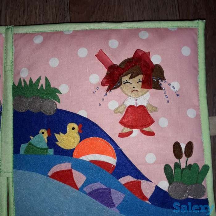 Продам готовую мягкую развивающую книжку, фотография 3