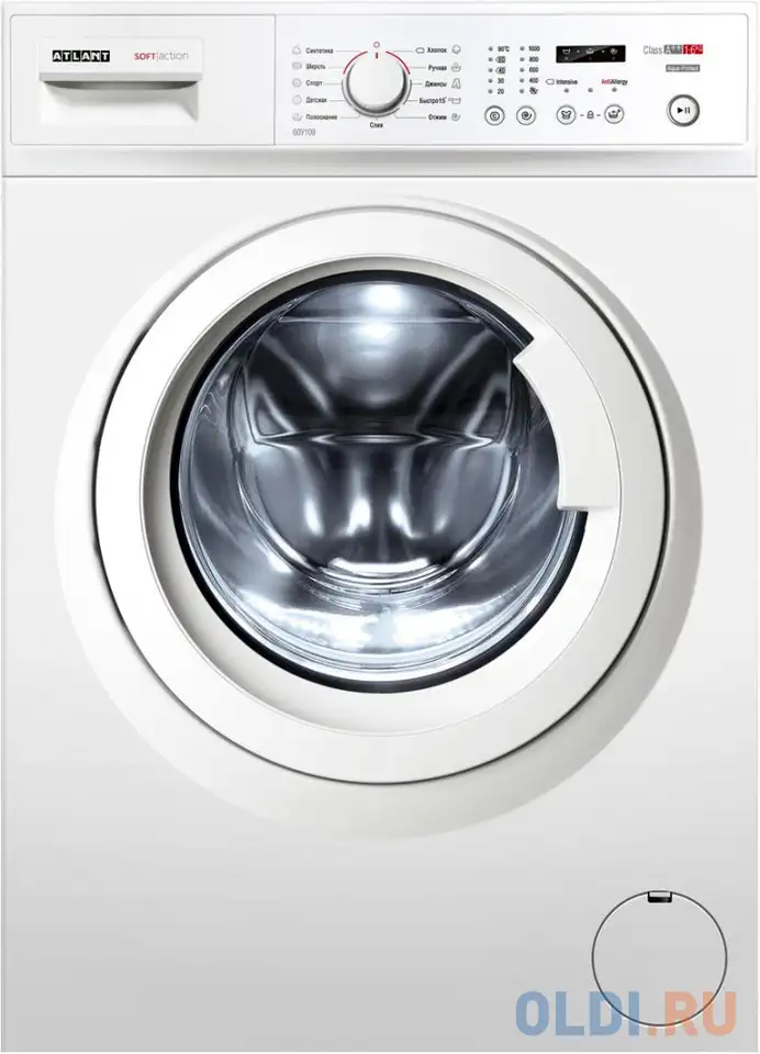 Стиральная машина атлант 60у109-00 белый, фотография 1