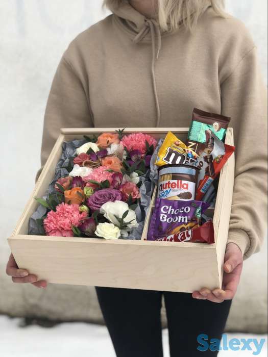 Цветы Сладости Алматы. Доставка. Низкие цены. Звоните!, фотография 1