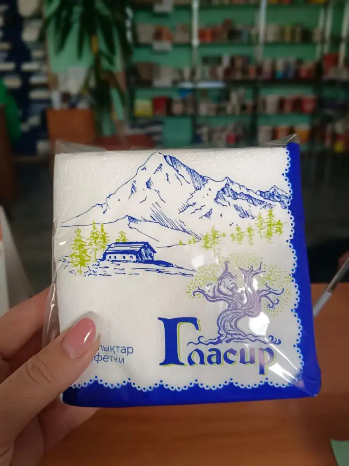 салфетки бумажные из 100 целлюлозы, фотография 4