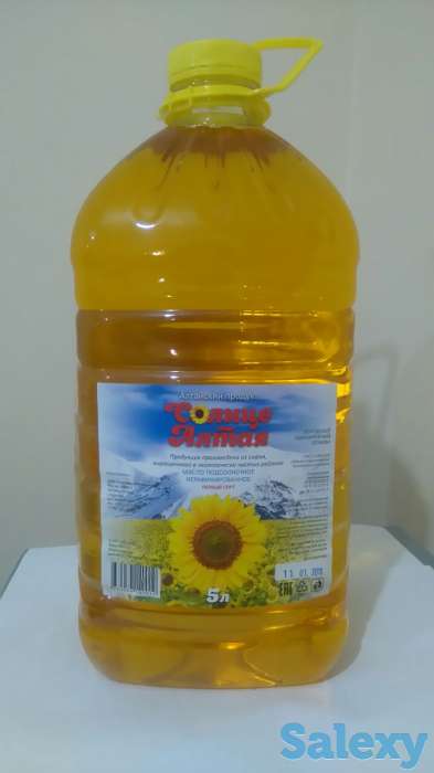 Масло подсолнечное натуральное, фотография 1