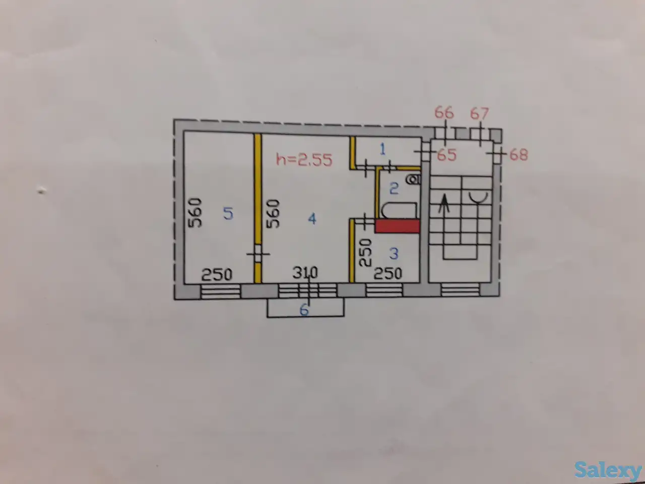 Продажа, Карагандинская область Абай ул. Шерубай батыра 40 кв 65, фотография 1