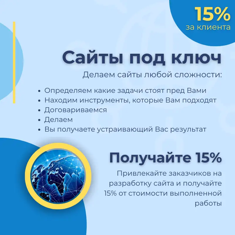 Разработка сайтов под ключ, фотография 1