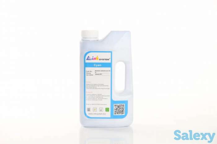 Чернила cyan 1000 мл. ультрахромные (южная корея) для epson pro 10600, фотография 2