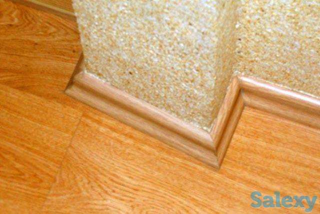 Укладка плинтусов, фотография 2