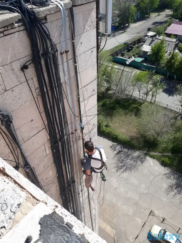 Высотные работы-промышленный альпинизм Караганда, фотография 4