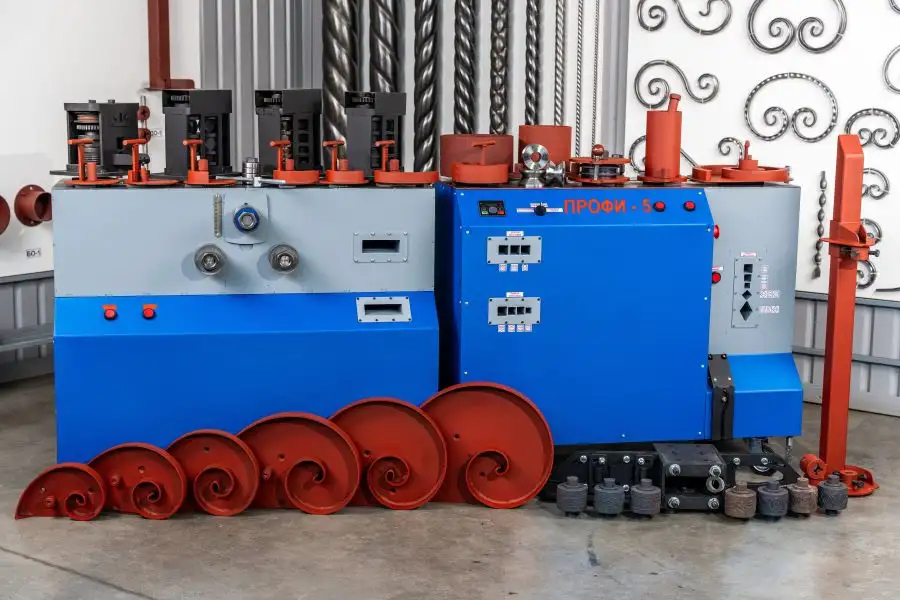 Кузнечно-гибочные станки серии ПРОФИ - для художественной ковки, гибки и формовки металлопроката, фотография 2