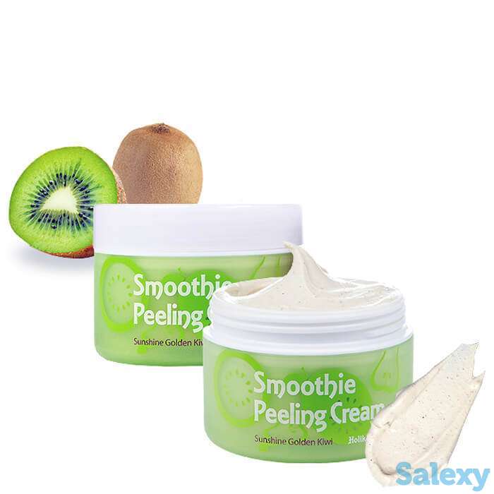 Пилинг для лица holika holika smoothie peeling cream sunshine golden kiwi, фотография 2