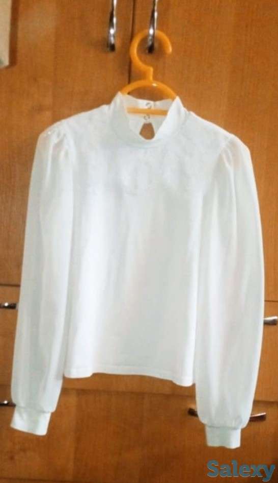 Элегантная блузка в школу 128, фотография 4