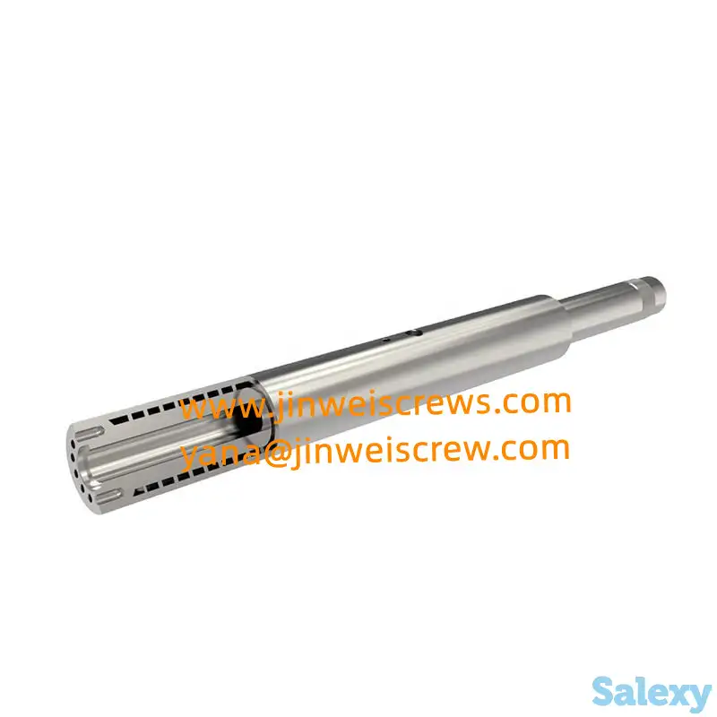 шнек и шнековая пара с наплавкой для машины рециркулируя пластмассы, фотография 1