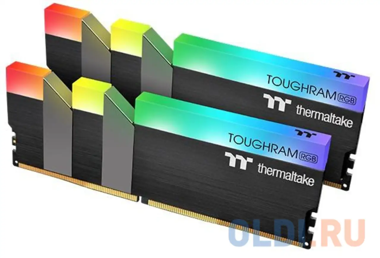 Оперативная память для компьютера thermaltake r009d408gx2-4600c19a dimm 16gb ddr4 4600mhz, фотография 1