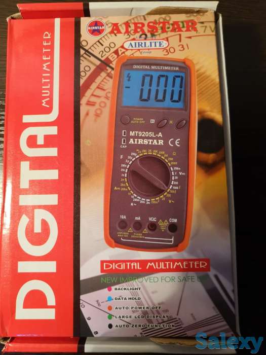 Цифровой мультиметр MT9205L-A, оригинал топ качество, фотография 7