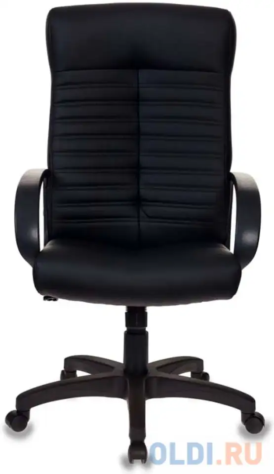 Кресло руководителя бюрократ kb-10lite/black черный искусственная кожа, фотография 1