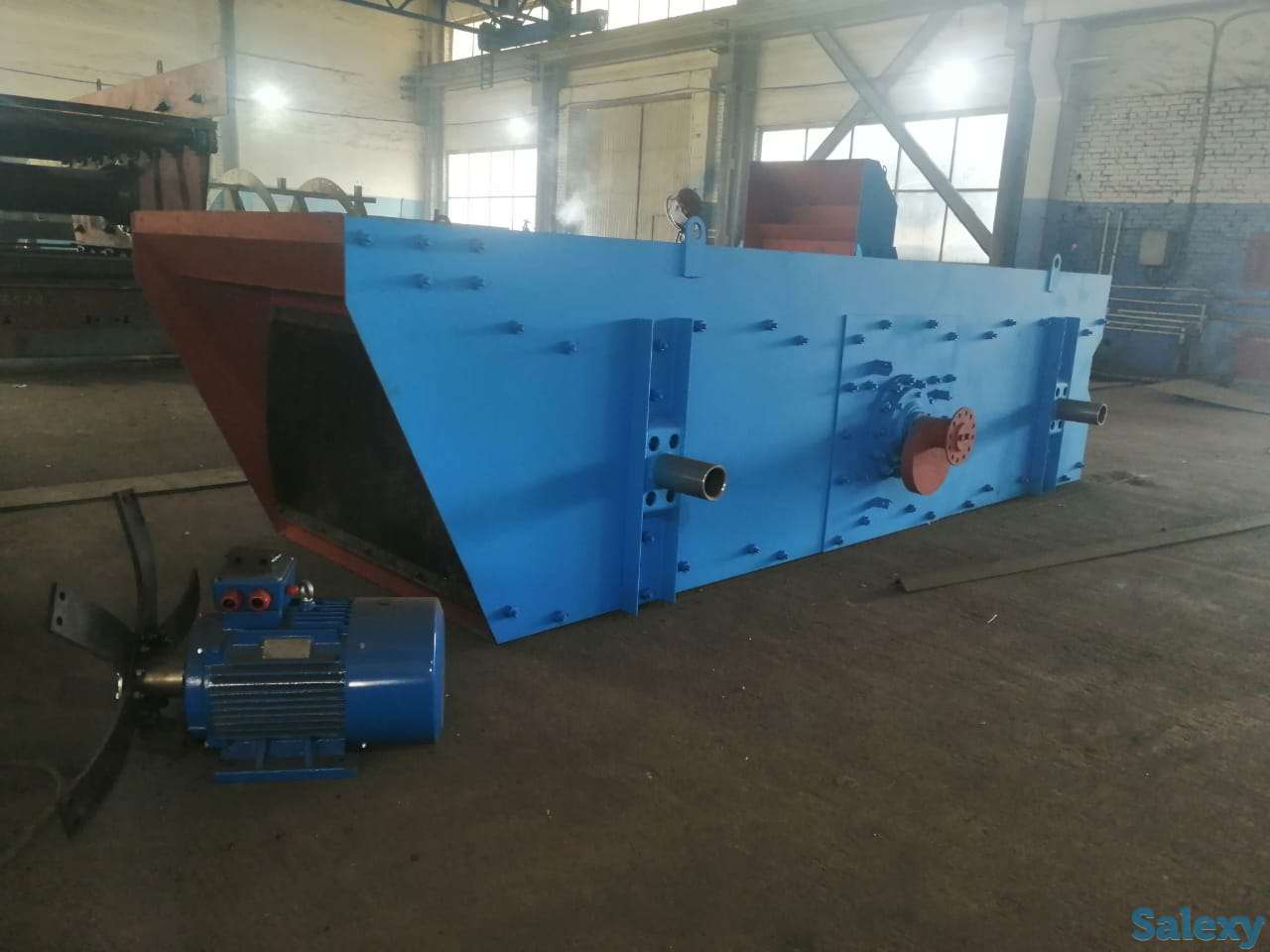 Дробилка, шредер, грохот, конвейер, питатель, фотография 8