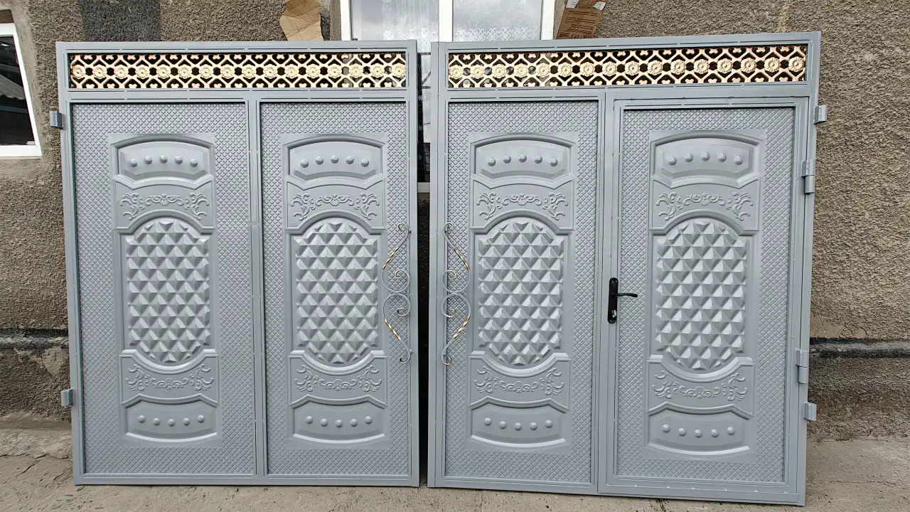 Ворота распашные, фотография 4