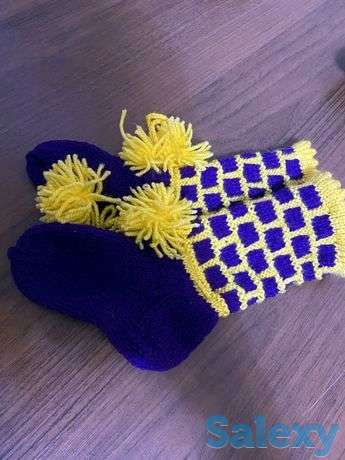 Продаю вязаные носки, фотография 1