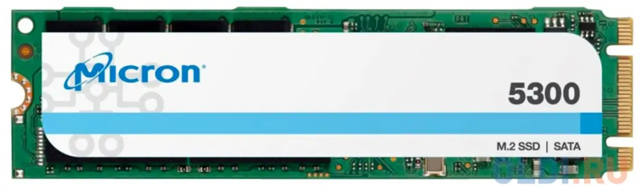 Твердотельный накопитель ssd m.2 480 gb micron mtfddav480tds-1aw1zabyy read 540mb/s write, фотография 1