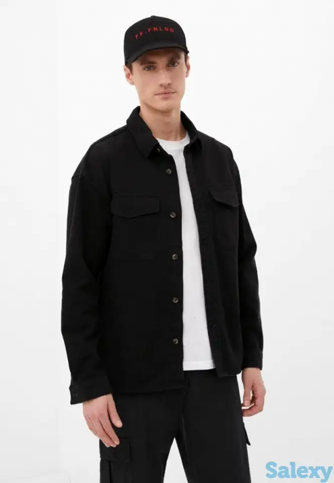 Рубашка джинсовая finn flare, фотография 1