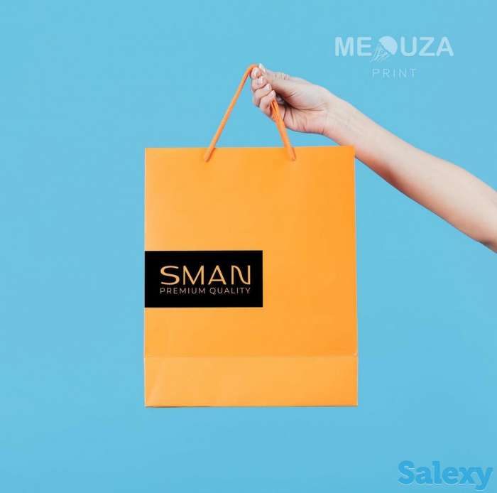 Пакеты с нанесением ваших брендовых надписей и логотипов., фотография 2