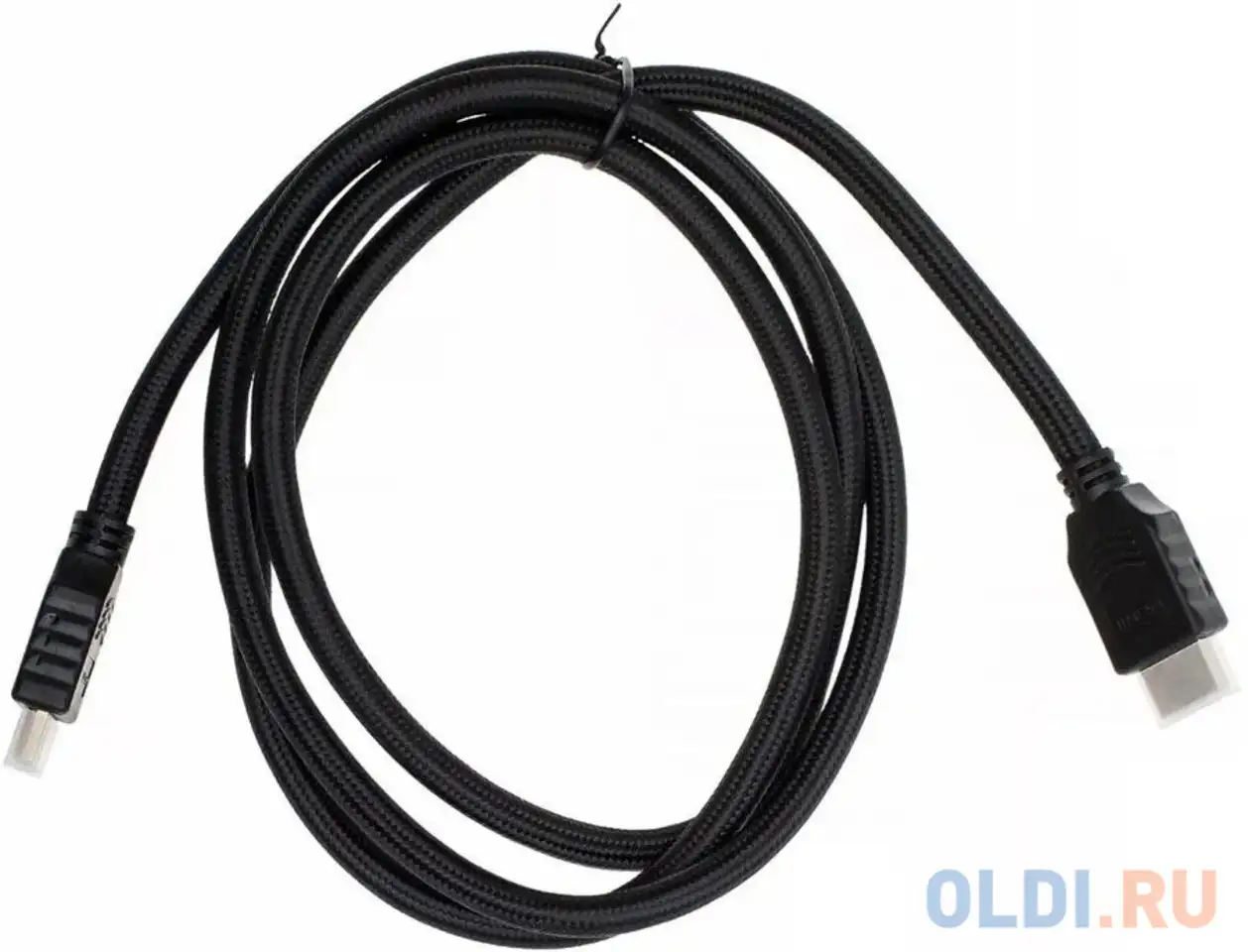 Кабель hdmi 1.5м cactus cs-hdmi.2-1.5 круглый черный, фотография 1