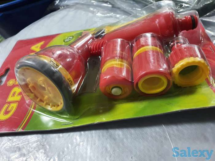 GRINDA набор поливочный с  распылителем 8 режимов, фотография 4