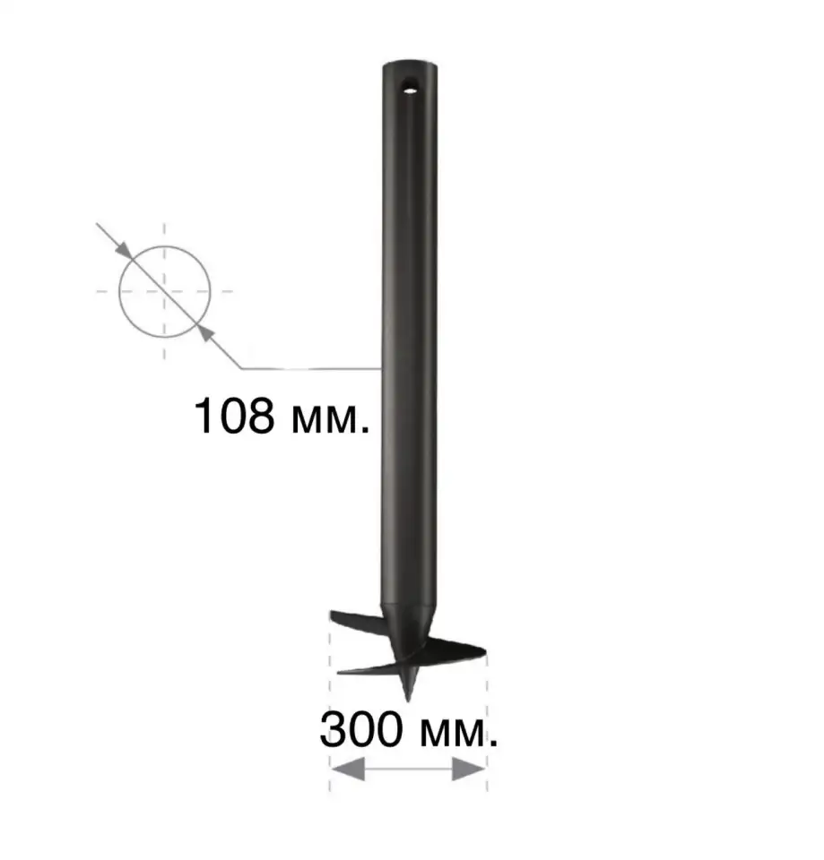 Винтовая свая 1081800, фотография 1