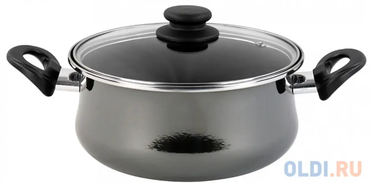 Кастрюля vitrinor authentique crystal 30 30 см 4.5 л сталь, фотография 1