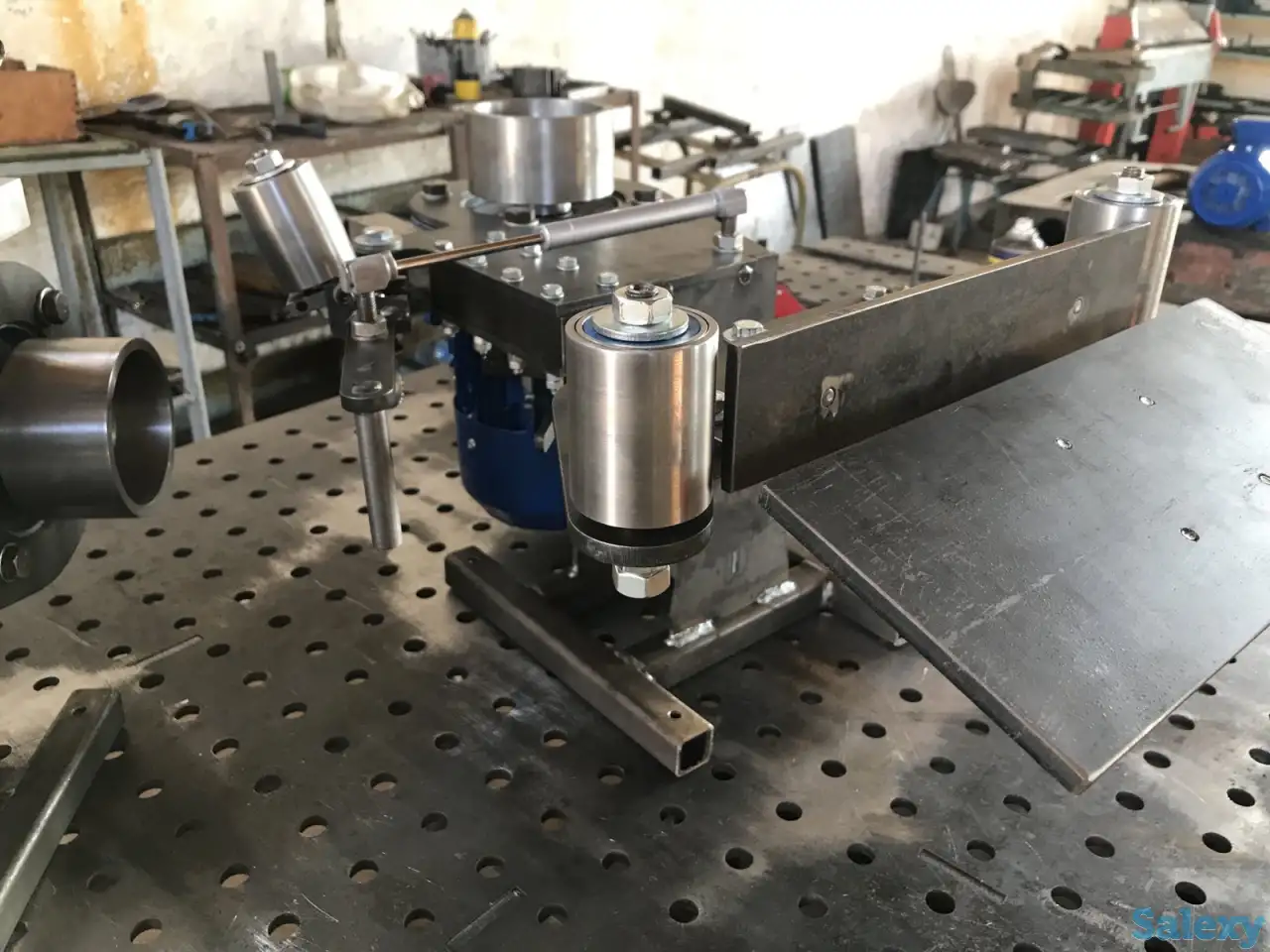 Гриндер ленточно-шлифовальный с частотным преобразователем 1.5 кВт, фотография 2