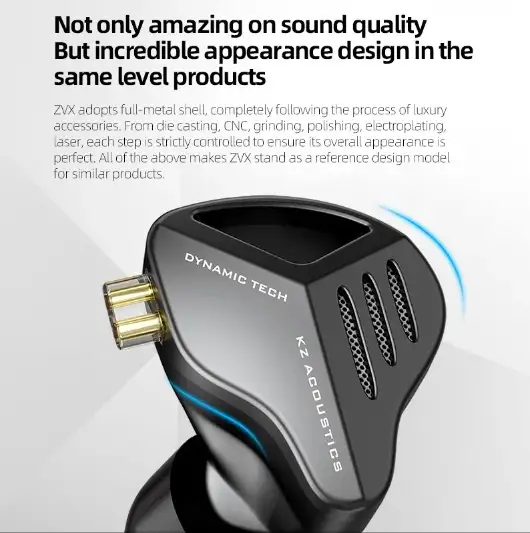 Наушники KZ ZVX Динамические, фотография 6