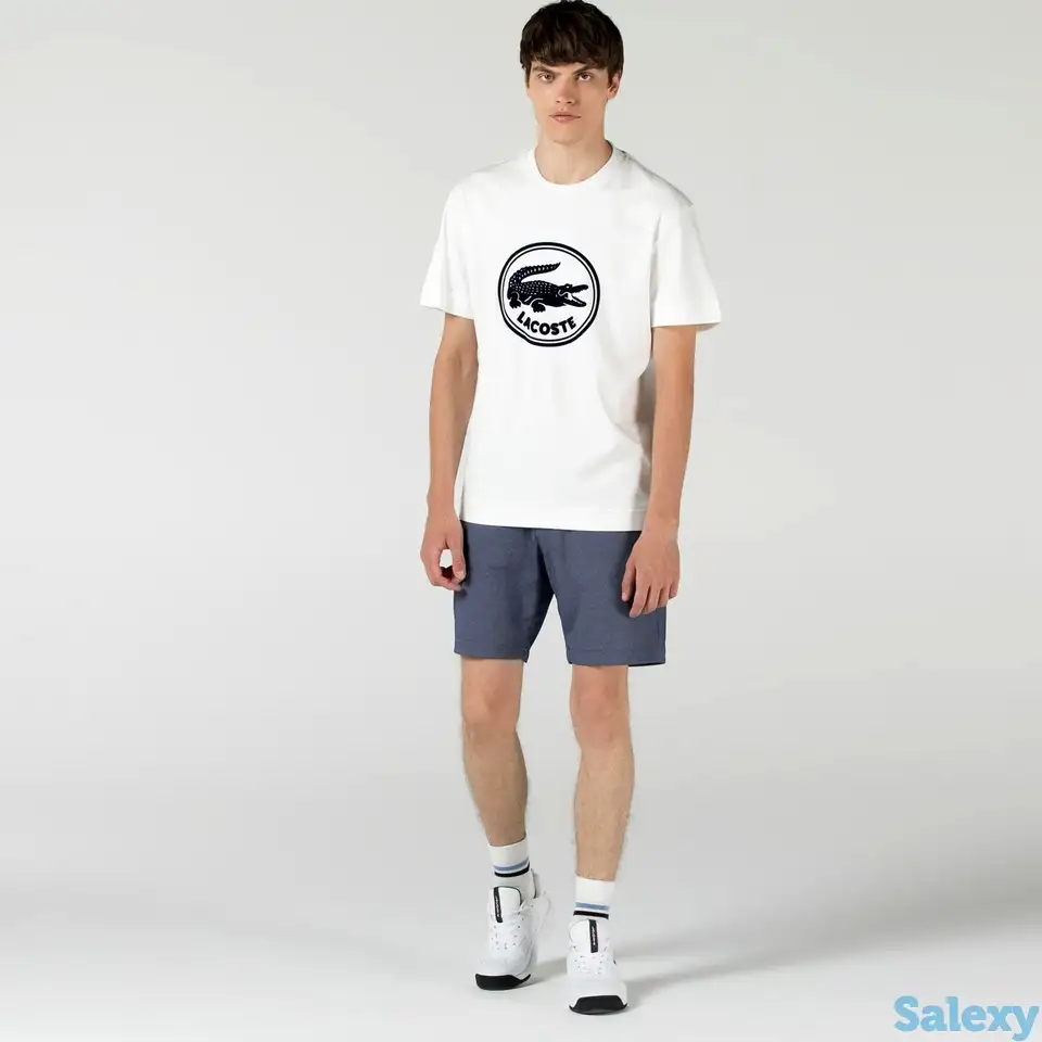 Мужские шорты-бермуды lacoste regular fit, фотография 1