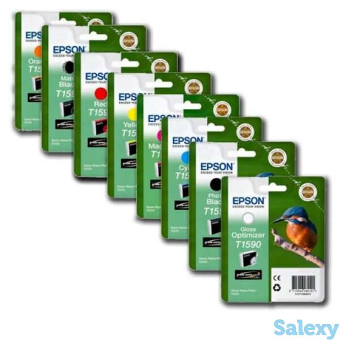 Комплект картриджей epson t1590, t1592, t1593, t1594, t1597, t1598, t1599, фотография 1
