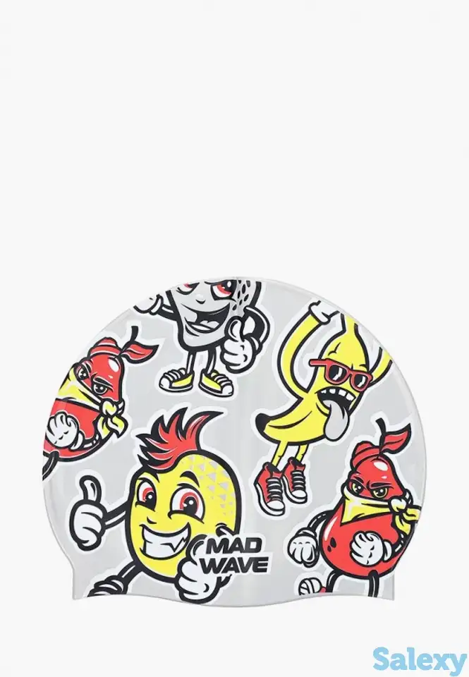 Шапочка для плавания madwave, фотография 1