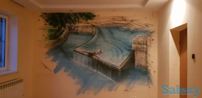 Художественная роспись стен, фотография 12