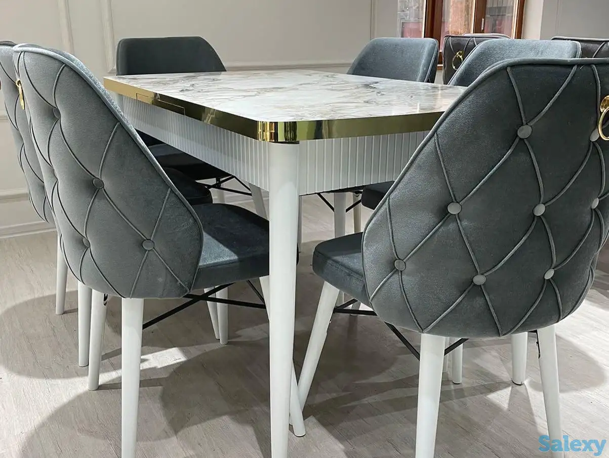 Турецкие комплекты стол и 6 стульев., фотография 4