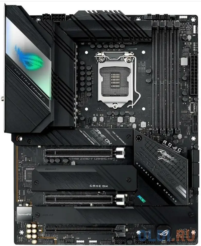 Материнская плата asus rog strix z590-f gaming wifi socket 1200 z590, фотография 1