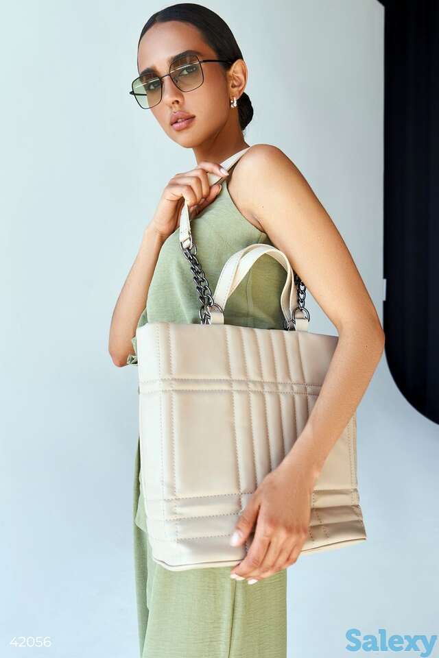 Большая кожаная сумка, фотография 1