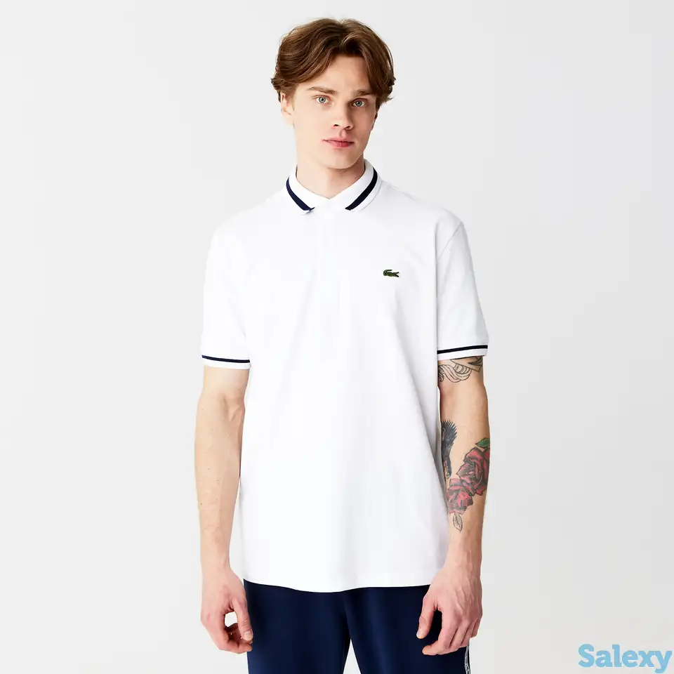 Мужское поло lacoste regular fit, фотография 1