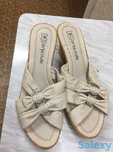 Шлепки новые возможен обмен на домашние продукты, фотография 1