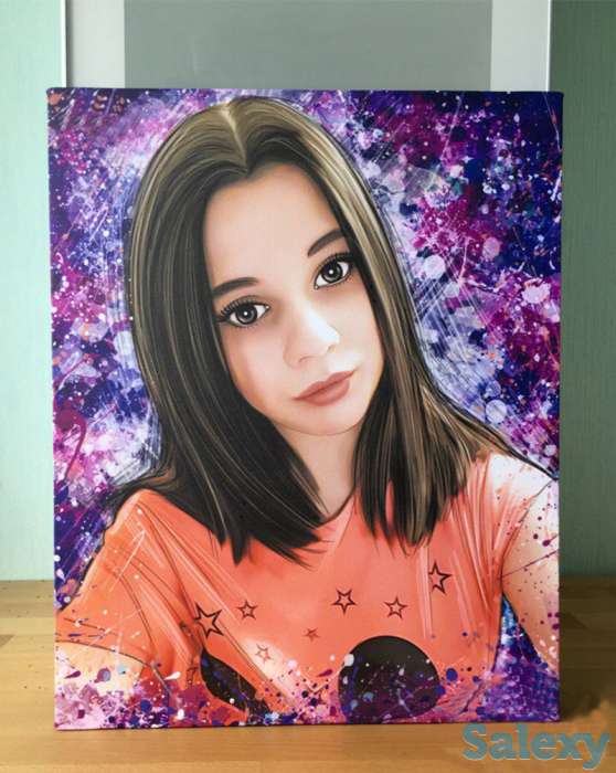 Подарок в Астане. Картинки в стиле Арт., фотография 3