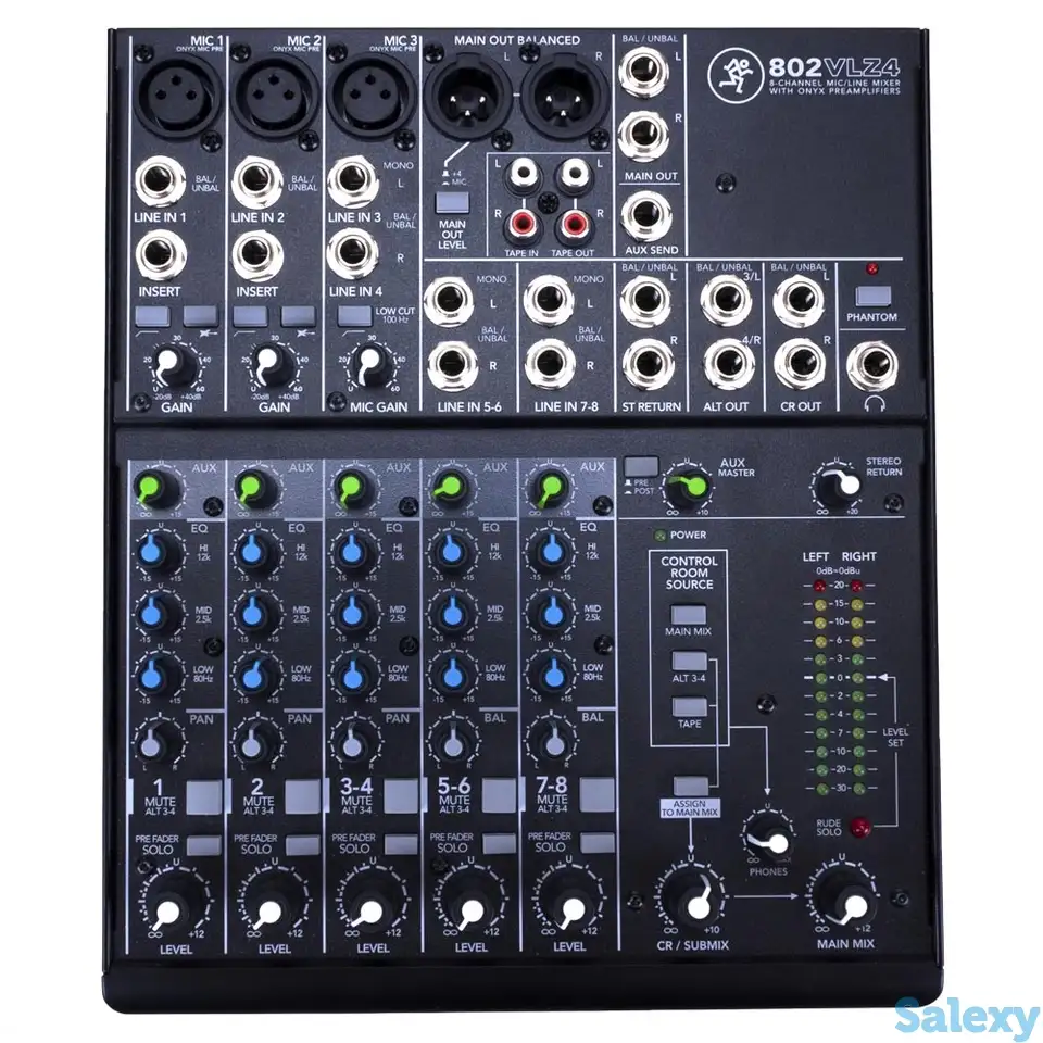 Аналоговый микшерный пульт mackie 802 vlz 4, фотография 1