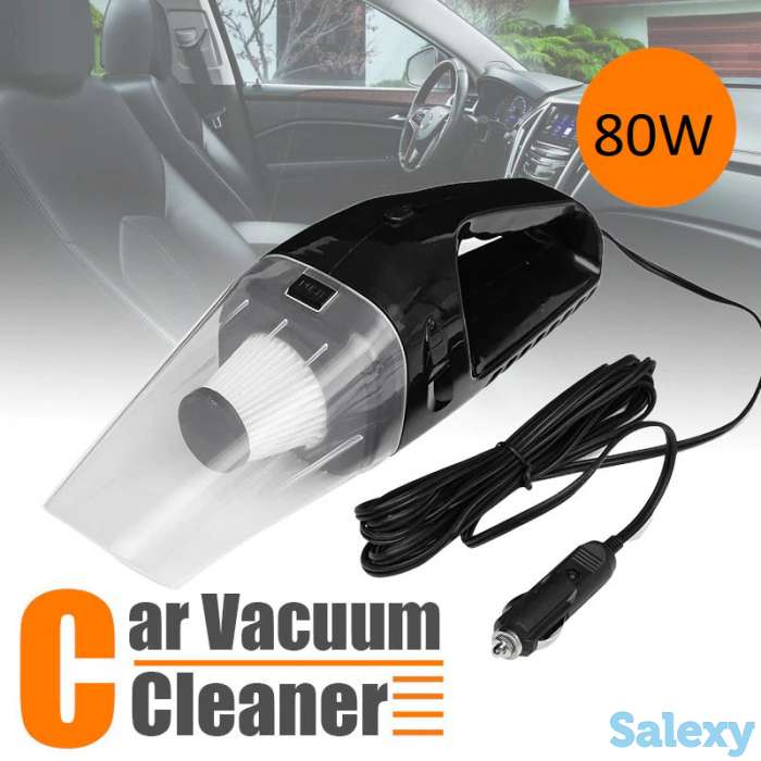 Автомобильный пылесос DRY Wet Vacuum Cleaner High Power 80 Вт, фотография 2