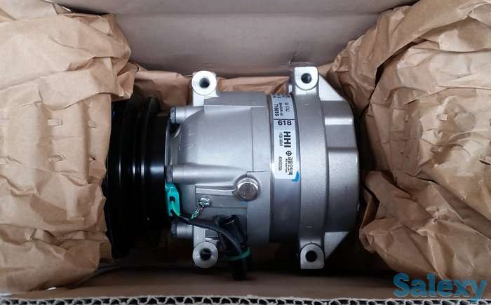 Компрессор кондиционера на экскаватор Hitachi ZX370, фотография 2