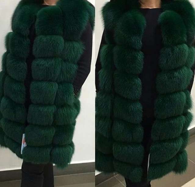 Жилетки меховые Турция , фотография 9