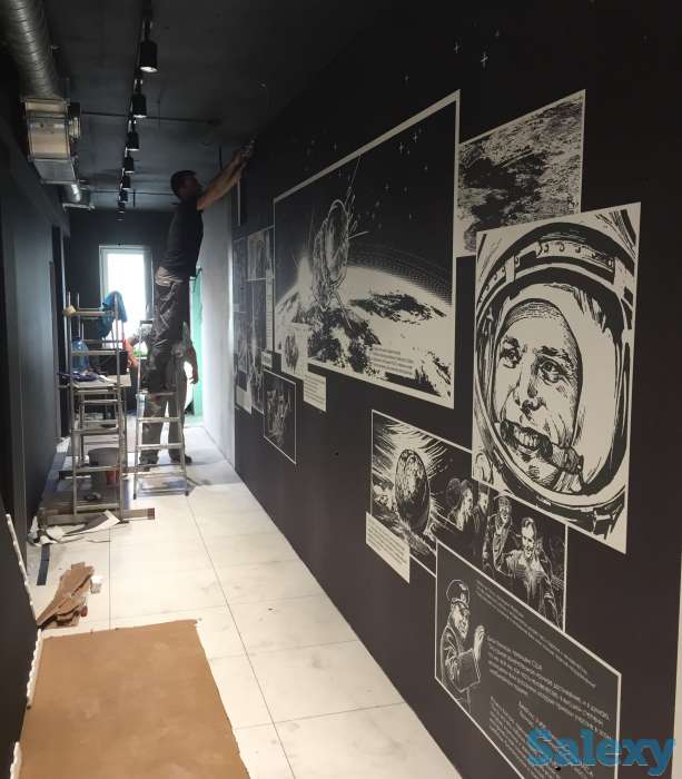 Оклейка стен обоями профессионально, фотография 8