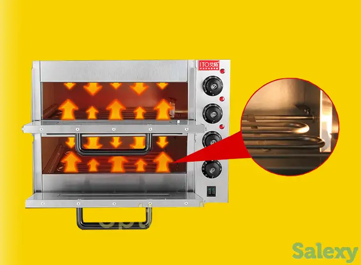 Пицца печь 2 секции HX-2ST, фотография 4