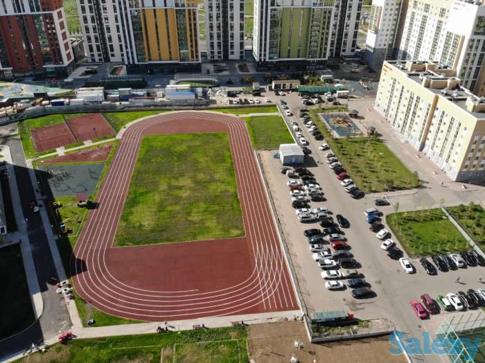 тартановое покрытие с монтажом, фотография 1