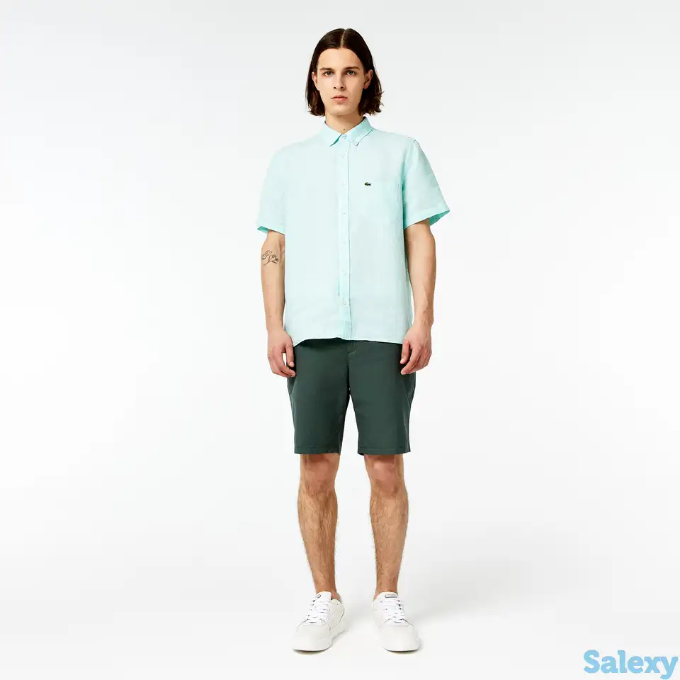 Мужские шорты lacoste slim fit, фотография 1