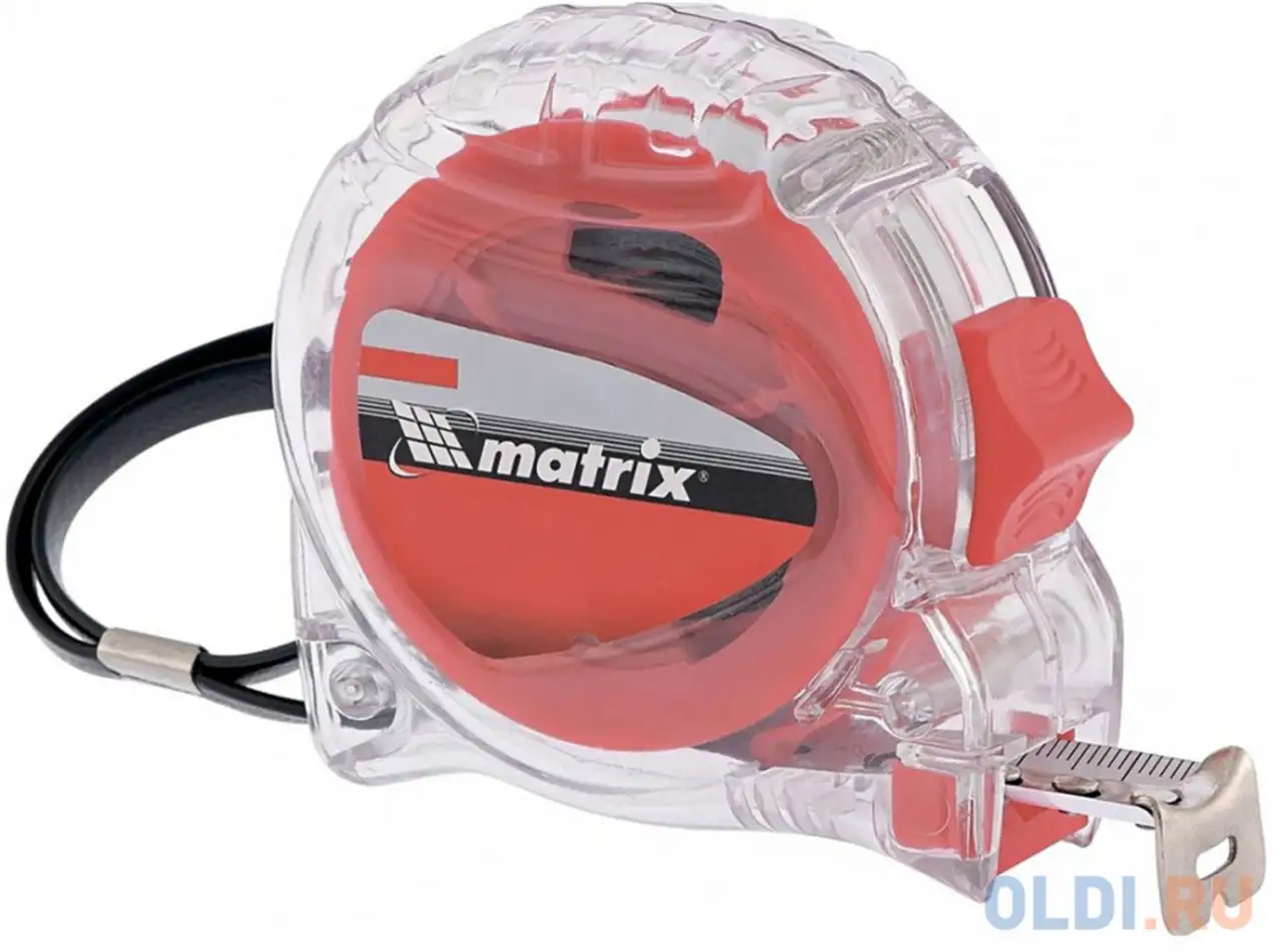 Рулетка matrix crystal 31075 10мx25мм, фотография 1