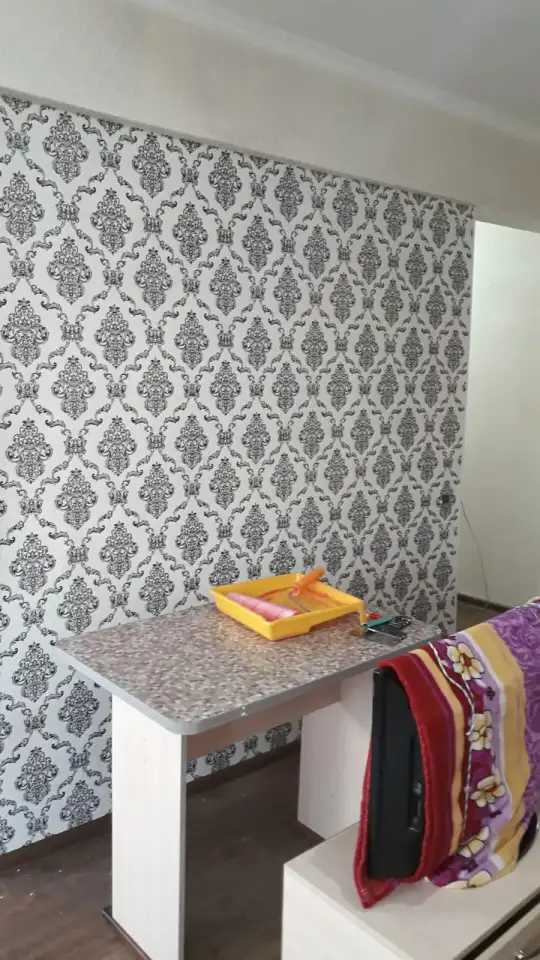 Поклейка обоев, фотография 10